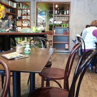 Inside seating at Scrumptious on Summer in Orange