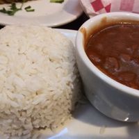 Red beans and rice at Lechonera El Coqui in Jacksonville