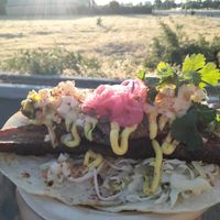 Jungle Love (plantain & tempeh) at Word on the Street - Food Truck in Talent