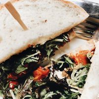 Aubergine Sandwich at Sarnies in Central Singapore