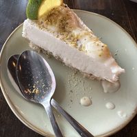 Vegan cashew cheesecake  at Hook & Lime in Omaha