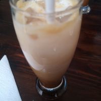 Caramel Frozen Cappuccino with Almond Milk 🌱😍 at Cafe de Nucallacta in Cuenca