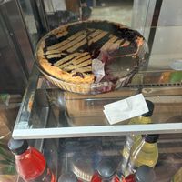 Vegan pie at Cafe de Nucallacta in Cuenca