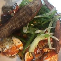 Close up of the California breakfast vegan style at Wild Honey - Mandarin Gallery in Central Singapore