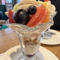 Fruit Parfait  at Takagiya in Tokyo