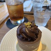 Chocolate cake! at Takagiya in Tokyo