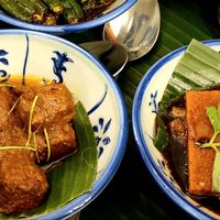 Food at The Peranakan in Central Singapore