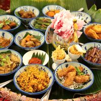 Nice set at The Peranakan in Central Singapore