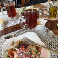   at Govindas Hare Krishna in Valparaiso