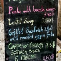 Changing Menu at Zuzu in Koh Rong