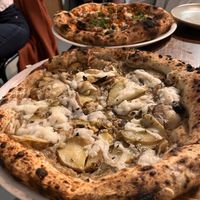 Potato pizza   at Pizza Madre in Marrickville