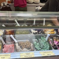 All vegan ice cream selection  at Yummy Helados in Malaga