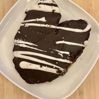 Chocolate coated “palmier"  at Yummy Helados in Malaga