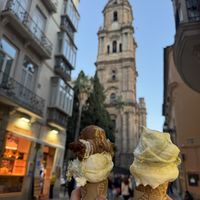The view   at Yummy Helados in Malaga
