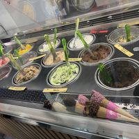 All vegan!  at Yummy Helados in Malaga
