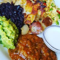 Southwest Tofu Scramble  at Herbivore - Berkeley in Berkeley
