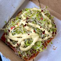 Avocado Toastie #Veganuary at ReU Juicery & Organic Kitchen in Troy