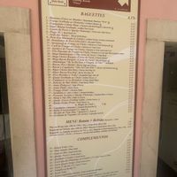 Menu   at Pao Pao Queijo Queijo in Lisbon
