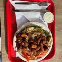 Salad at Pao Pao Queijo Queijo in Lisbon