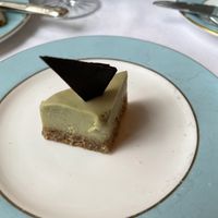 One of the desserts with vegan tea   at The Wilde in Dublin