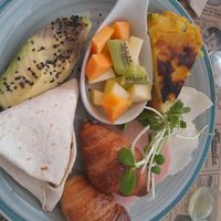 Vegan brunch at Plan Bakery Cafe in Tenerife