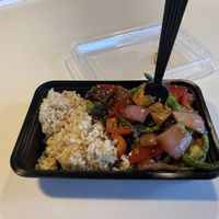 Veggie bowl  at ORD - Big Bowl - T5 in Chicago