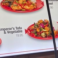 Vegan item  at ORD - Big Bowl - T5 in Chicago