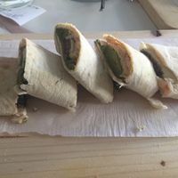 Our falafel wrap  at Soul Food by Smsom in Podgorica