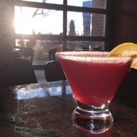 Raspberry Lemon drop at Siam Lotus in Beaverton