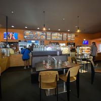 Inside cafe at Full of Beans Cafe in Franz Josef Waiau