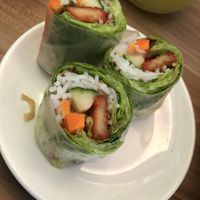 Springs rolls   at Sandwich Saigon Vegetarian - Cloud Kitchen in Central Singapore