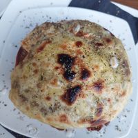 Savory pancakes at Butterflies and Hurricanes in Thessaloniki