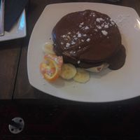 The best vegan pancakes I ever had in my life! at Butterflies and Hurricanes in Thessaloniki