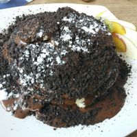 Banoffee with extra oreo at Butterflies and Hurricanes in Thessaloniki