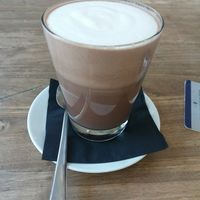 Vegan B52 with soy cream at Butterflies and Hurricanes in Thessaloniki