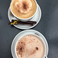 Mit sojamilch at Schwarzer Walfisch  in Heidelberg