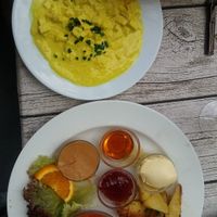 Hearty breakfast. at Schwarzer Walfisch  in Heidelberg