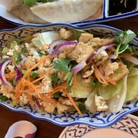 Tofu salad- yummy! 😋  at Siam House in Bloomington