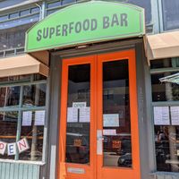 Convenient to the interstate. at Superfood Bar in Denver