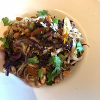 Vegan Noodle Stir Fry at Bocanada in El Calafate