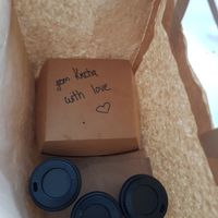 Take out as ordered too much! at Kucha in Ljubljana