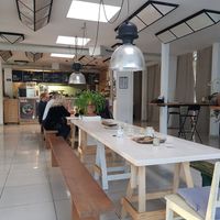 Inside at Kucha in Ljubljana