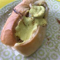 Pepperoni at Bistro Vegano in Niteroi