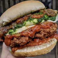 Amazing sandwich  at V Food Spot in London