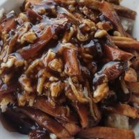 Poutine at V Food Spot in London