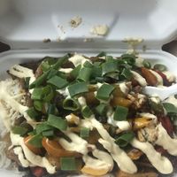 Portion was good size  at V Food Spot in London