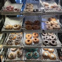 Mmmmm doughnuts 🤤  at V Food Spot in London