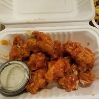 Cauliflower Wings.......AMAZING!!!! at V Food Spot in London