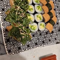 The shushi with topu skin- unique. at Lapamaki in Porto