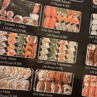 Menu  at Lapamaki in Porto